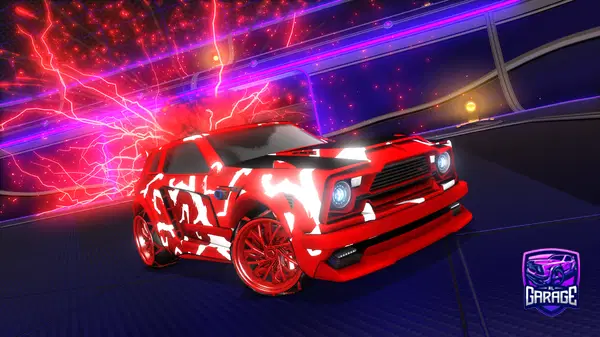 A Rocket League car design from BlAckRoSe001