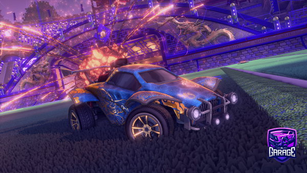 A Rocket League car design from Casabishoshehe