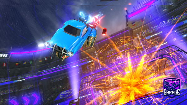 A Rocket League car design from metal_sanic6