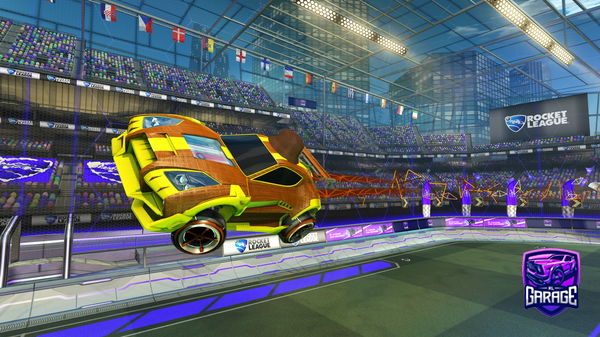 A Rocket League car design from squirrelpascals