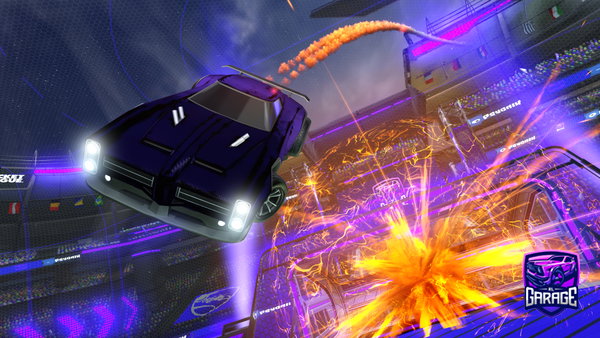 A Rocket League car design from bqn69