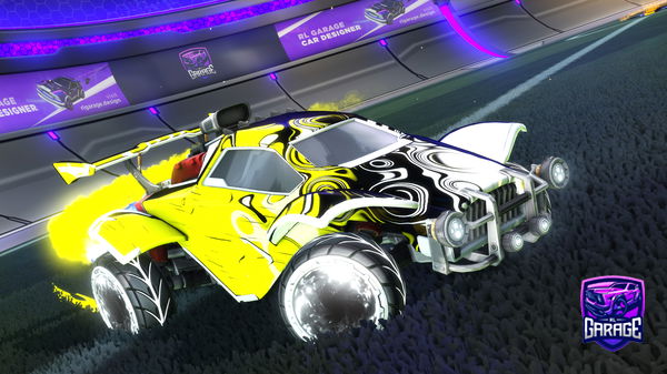 A Rocket League car design from BindingG