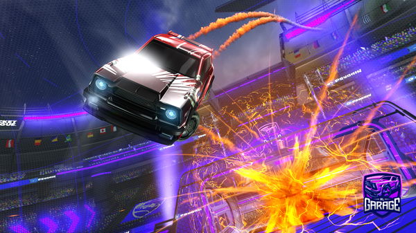 A Rocket League car design from HalalxJalal