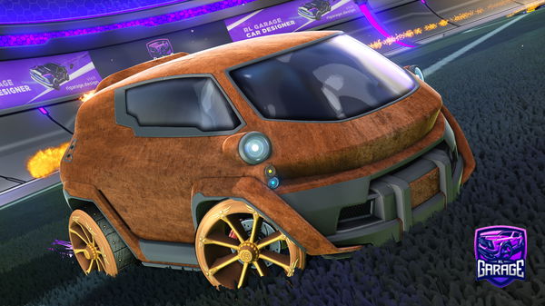 A Rocket League car design from Ashlen