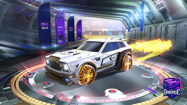 A Rocket League car design from gdarkog