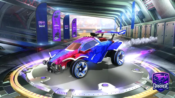 A Rocket League car design from HockeyGar27
