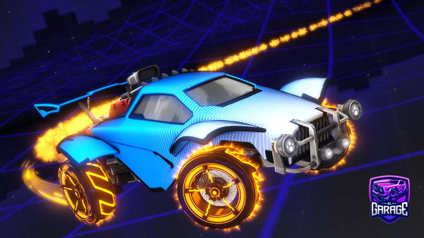 A Rocket League car design from MaximusCB11