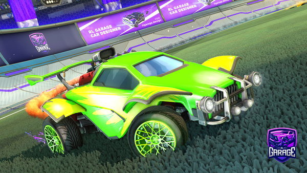 A Rocket League car design from Psycho_zSToNe