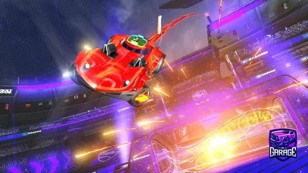 A Rocket League car design from Manucrac25