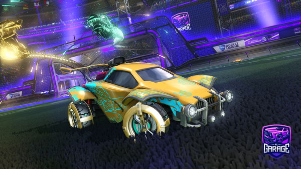 A Rocket League car design from electric791