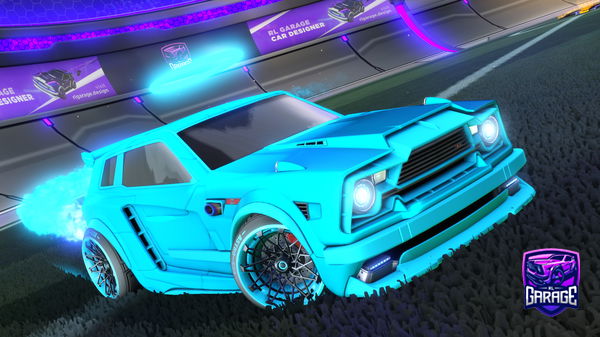 A Rocket League car design from FebiksPolska