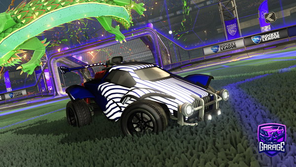 A Rocket League car design from Camaderasol