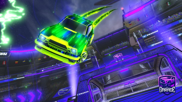 A Rocket League car design from Cuzo1886