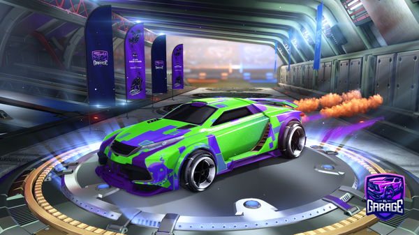A Rocket League car design from wookieemen69