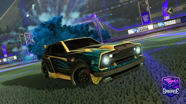 A Rocket League car design from rainilex