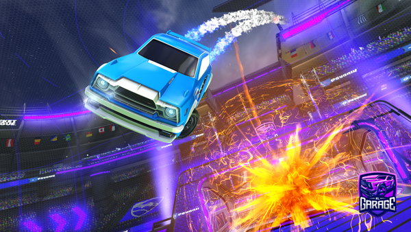 A Rocket League car design from fabiidigga