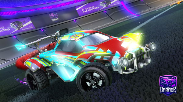 A Rocket League car design from F-iRo_EurO