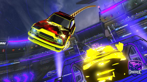 A Rocket League car design from TH3_god11