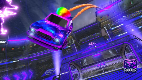 A Rocket League car design from Pauli76