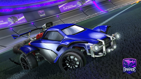 A Rocket League car design from ALLTY
