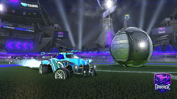 A Rocket League car design from Halfpace_Gaming