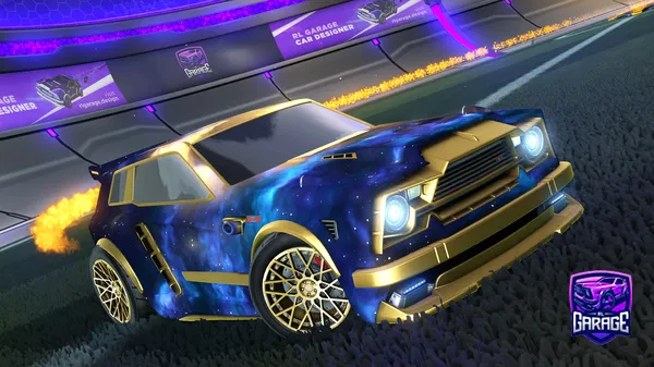 A Rocket League car design from NetfishHun