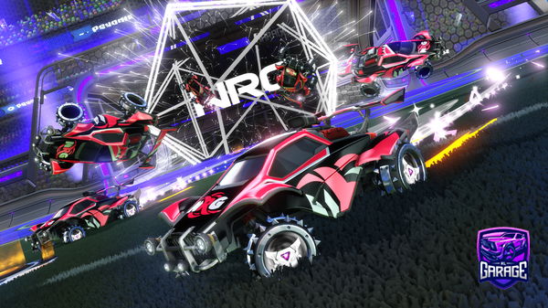 A Rocket League car design from Nicobalta