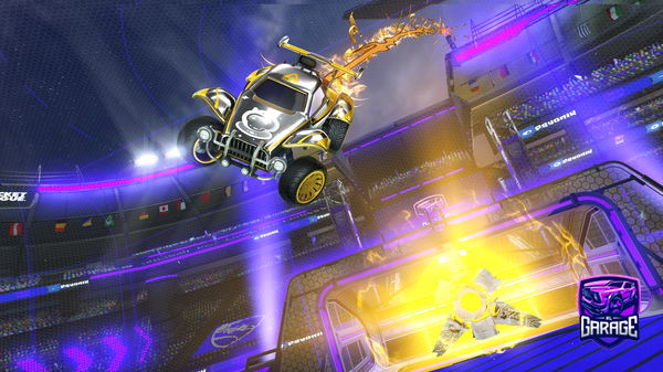 A Rocket League car design from GlizzyGobbler22