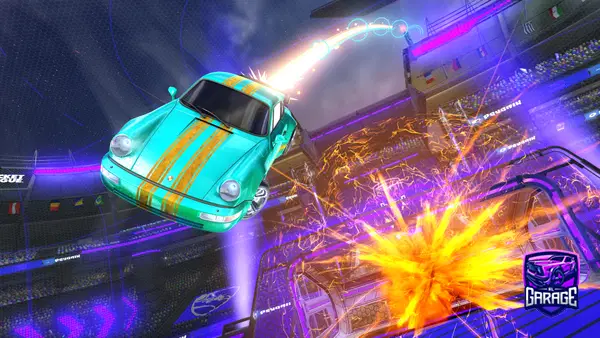 A Rocket League car design from DrFeelgood22