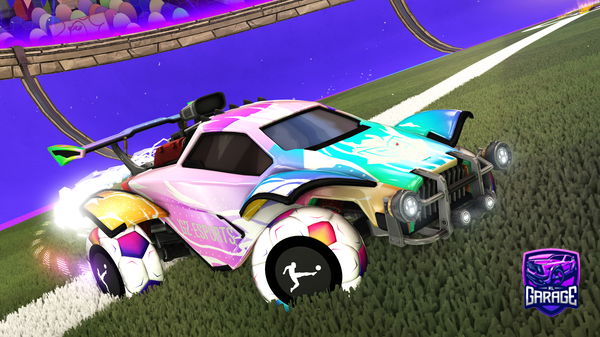 A Rocket League car design from spuhLAT