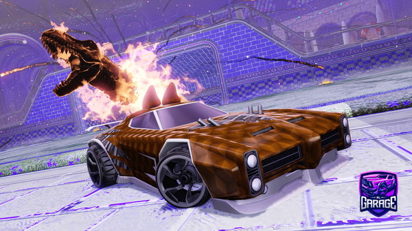 A Rocket League car design from TopBinner