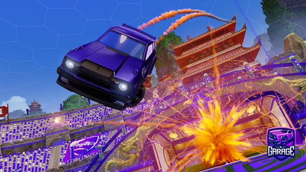 A Rocket League car design from Cosmotiz