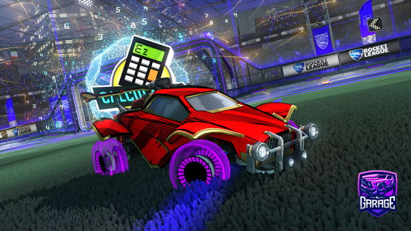 A Rocket League car design from daniracer23