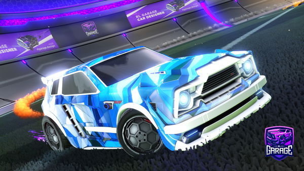 A Rocket League car design from K_A-z702