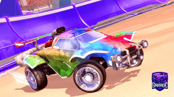 A Rocket League car design from ntrsniperz