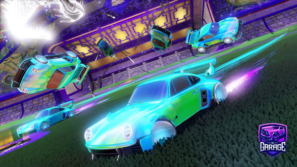 A Rocket League car design from Mystifae