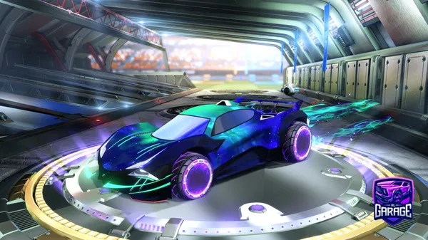 A Rocket League car design from BadAtGames_
