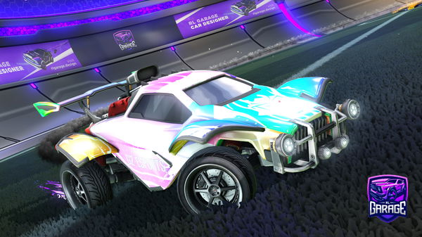 A Rocket League car design from Kekeluipa