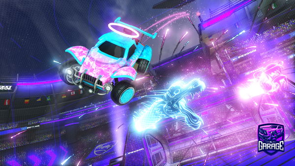 A Rocket League car design from PjOW