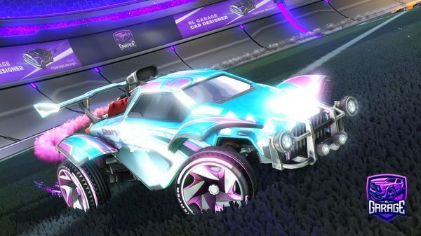 A Rocket League car design from KoiKing7