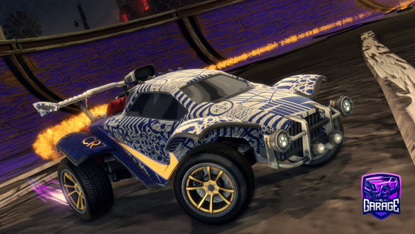 A Rocket League car design from Ayu1806