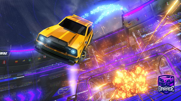 A Rocket League car design from Qaluo