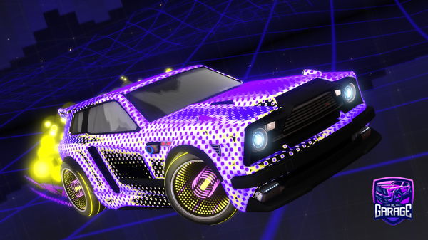 A Rocket League car design from Hyperventilation