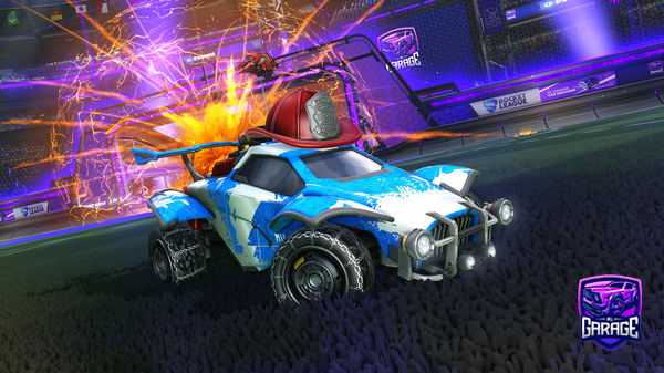 A Rocket League car design from m6raB123