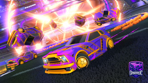 A Rocket League car design from mattmations