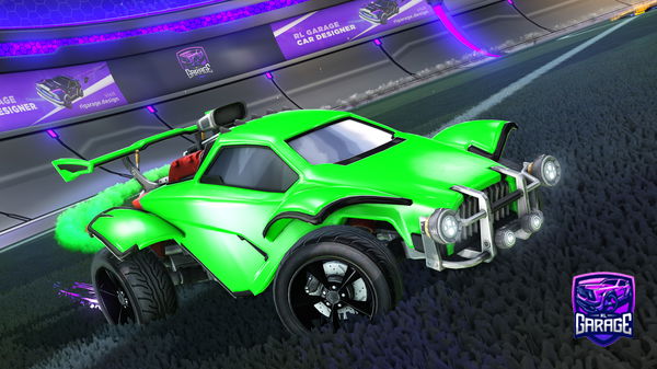 A Rocket League car design from GHo_X_ST