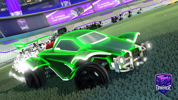 A Rocket League car design from AsapZone