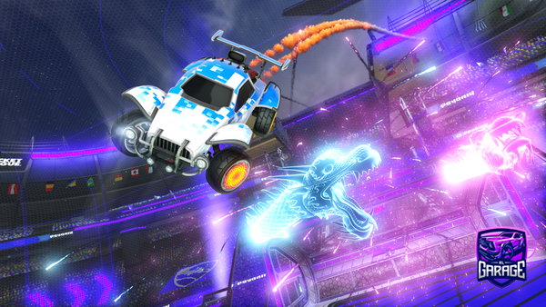 A Rocket League car design from kermitthstan