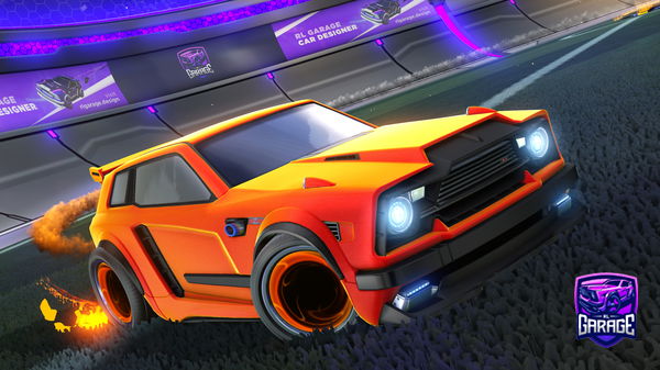 A Rocket League car design from Lillo05_