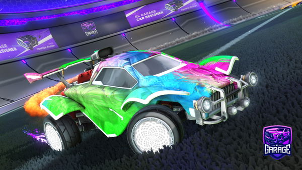 A Rocket League car design from Joshy9999999999